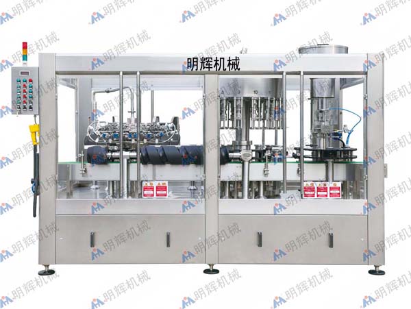 沖瓶、灌裝、打塞聯(lián)體機